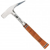 Estwing E239MM Milled Face Roofers Pick Hammer with Leather Grip, 21oz/600g