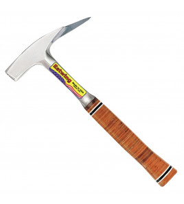 Estwing E239MS Smooth Face Roofers Pick Hammer with Leather Grip, 21oz/600g