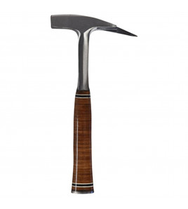 Estwing E239MS Smooth Face Roofers Pick Hammer with Leather Grip, 21oz/600g