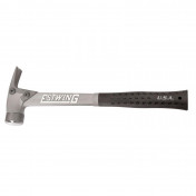Estwing EALBKM AL-PRO Milled Face Hammer, 14oz/392g
