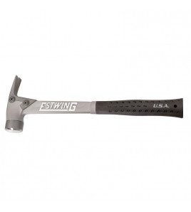 Estwing EALBKM AL-PRO Milled Face Hammer, 14oz/392g