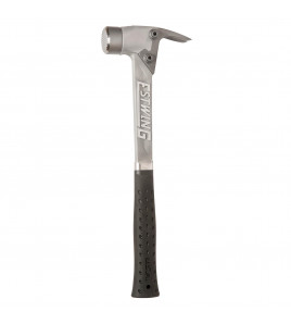 Estwing EALBKM AL-PRO Milled Face Hammer, 14oz/392g