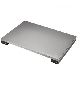BUNKER Stainless Steel Worktop for 3 Tier Tool Trolley, 646mm