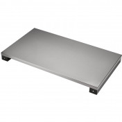 BUNKER Stainless Steel Worktop for 3 Tier Tool Trolley with Pull Handle, 714mm