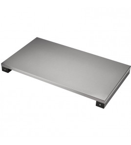 BUNKER Stainless Steel Worktop for 3 Tier Tool Trolley with Pull Handle, 714mm