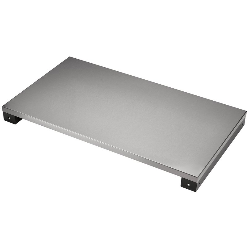 BUNKER Stainless Steel Worktop for 3 Tier Tool Trolley with Pull Handle, 714mm