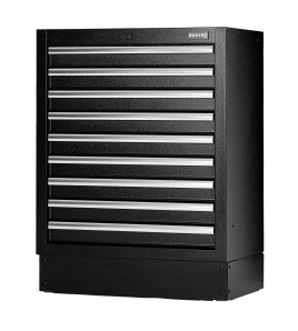 BUNKER® Modular Floor Cabinet, 9 Drawer, 680mm