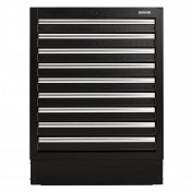 BUNKER® Modular Floor Cabinet, 9 Drawer, 680mm