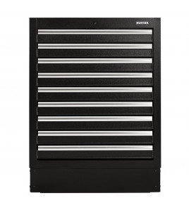 BUNKER® Modular Floor Cabinet, 9 Drawer, 680mm