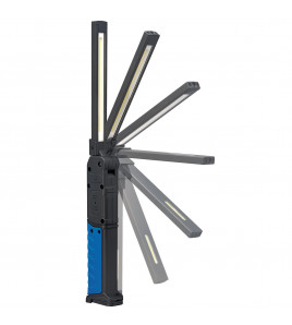 Draper Expert COB/SMD LED Wireless/USB Rechargeable Folding Slim Inspection Light, 6W, 800 Lumens, USB-C Cable Supplied