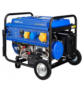Draper Expert Petrol Generator with Wheels, 5000W