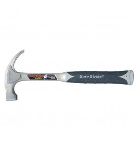 Estwing EMR16C Sure Strike Curved Claw Hammer, 16oz/453g