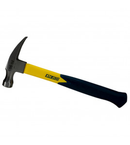 Estwing EMRF16S Sure Strike Straight Claw Hammer with Fibreglass Handle, 16oz/453g