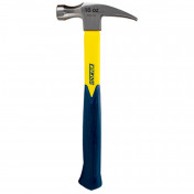 Estwing EMRF16S Sure Strike Straight Claw Hammer with Fibreglass Handle, 16oz/453g