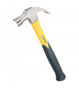 Estwing EMRF20C Sure Strike Curved Claw Hammer with Fibreglass Handle, 20oz/567g