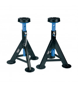 Draper Expert Axle Stands, 3 Tonne, Blue (Pair)