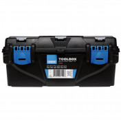 Plastic Toolbox with Tote Tray, 13