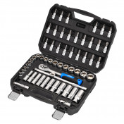 Draper HI-TORQ® Metric Socket and Bit Set, 3/8 Sq. Dr. (58 Piece)