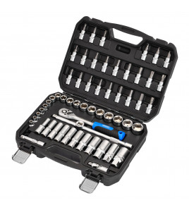 Draper HI-TORQ® Metric Socket and Bit Set, 3/8 Sq. Dr. (58 Piece)