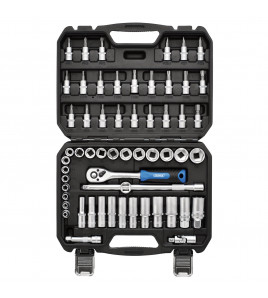 Draper HI-TORQ® Metric Socket and Bit Set, 3/8 Sq. Dr. (58 Piece)