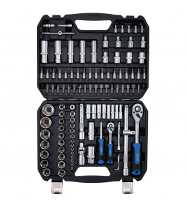 Draper HI-TORQ® Metric Socket and Bit Set, 1/4 and 1/2 Sq. Dr. (110 Piece)