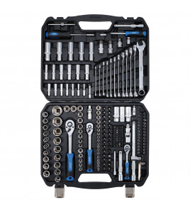 Draper HI-TORQ® Metric Socket and Bit Set, 1/4, 3/8 and 1/2 Sq. Dr. (219 Piece)