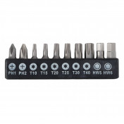 Draper HI-TORQ® Metric Socket and Bit Set, 1/4 Sq. Dr. (25 Piece)