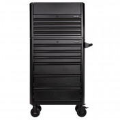 BUNKER® 10 Drawer Combined Roller Cabinet and Tool Chest, 26, Black