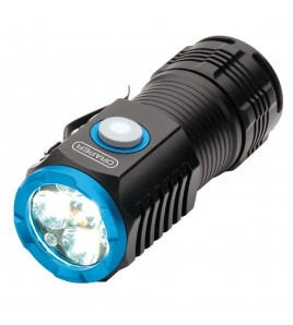 LED Rechargeable Pocket Torch, 3 x 8W, 1800 Lumens, USB-C Cable Supplied