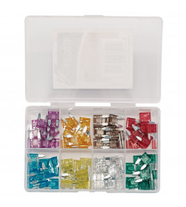Mini Automotive Plug-In Fuse Assortment (100 Piece)