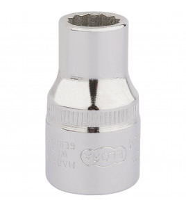 Elora Bi-Hexagon Socket, 1/2 Sq. Dr., 7/16