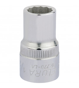 Elora Bi-Hexagon Socket, 1/2 Sq. Dr., 1/2