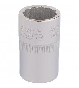 Elora Bi-Hexagon Socket, 1/2 Sq. Dr., 11/16