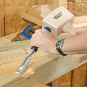 Soft Grip 'Pound Thru' Bevel Edge Wood Chisel, 25 x 140mm