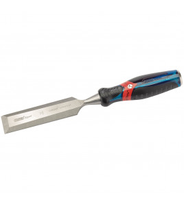 Draper Expert Soft Grip 'Pound Thru' Bevel Edge Wood Chisel, 32 x 140mm