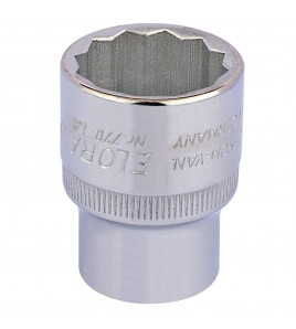 Elora Bi-Hexagon Socket, 1/2 Sq. Dr., 7/8