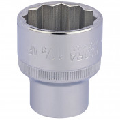 Elora Bi-Hexagon Socket, 1/2 Sq. Dr., 1.1/8