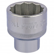 Elora Bi-Hexagon Socket, 1/2 Sq. Dr., 1.1/4