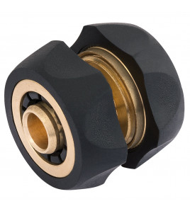 Brass and Rubber Hose Joiner/Mender, 1/2