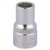 Elora Bi-Hexagon Socket, 1/2 Sq. Dr., 12mm