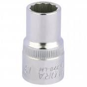 Elora Bi-Hexagon Socket, 1/2 Sq. Dr., 13mm