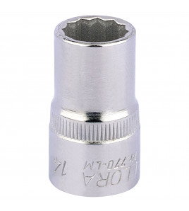 Elora Bi-Hexagon Socket, 1/2 Sq. Dr., 14mm