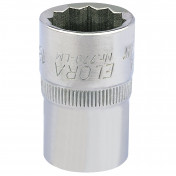 Elora Bi-Hexagon Socket, 1/2 Sq. Dr., 18mm