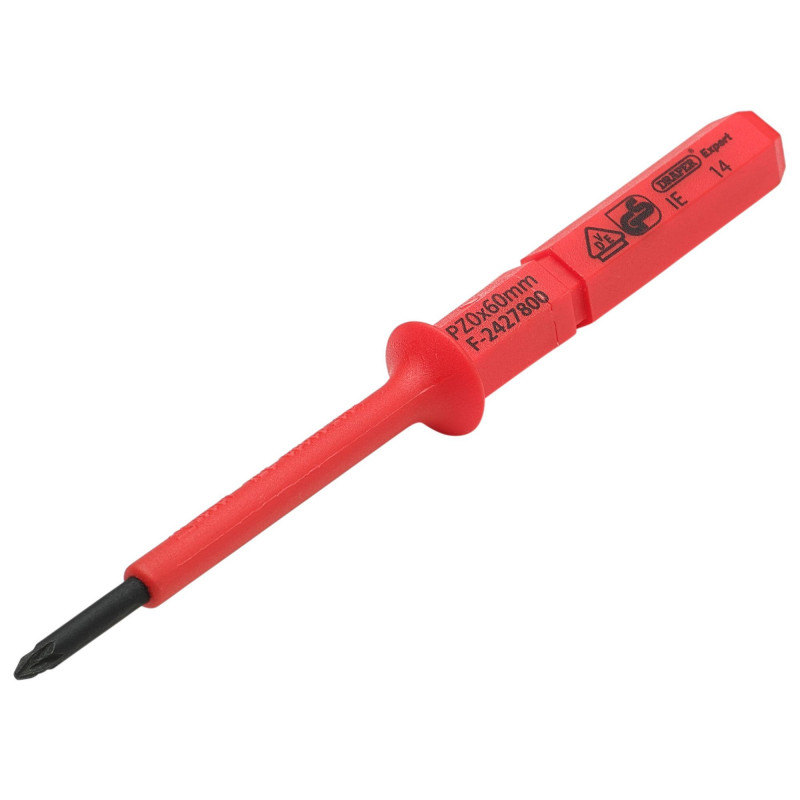 XP1000® VDE PZ Type Interchangeable Screwdriver Blade, No.0 x 60mm