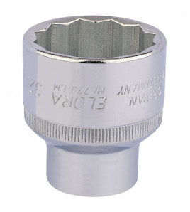 Elora Bi-Hexagon Socket, 1/2 Sq. Dr., 32mm