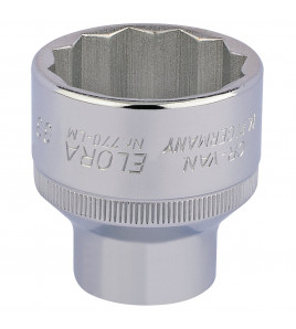 Elora Bi-Hexagon Socket, 1/2 Sq. Dr., 33mm