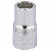 Elora Whitworth Bi-Hexagon Socket, 1/2 Sq. Dr., 1/4