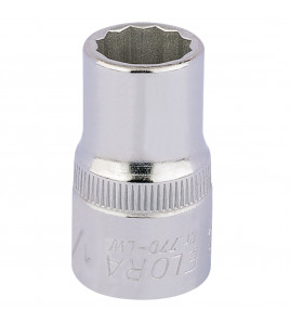 Elora Whitworth Bi-Hexagon Socket, 1/2 Sq. Dr., 1/4