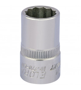 Elora Whitworth Bi-Hexagon Socket, 1/2 Sq. Dr., 5/16