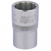 Elora Whitworth Bi-Hexagon Socket, 1/2 Sq. Dr., 3/8